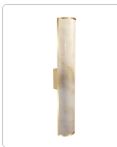 Nena Wall Sconce Aged Brass