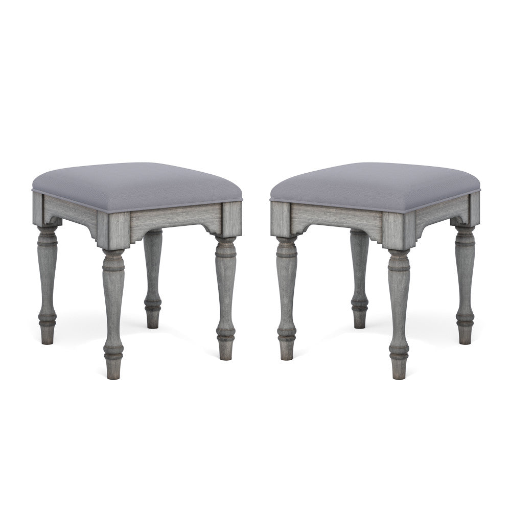 Plymouth Pair of Ottomans