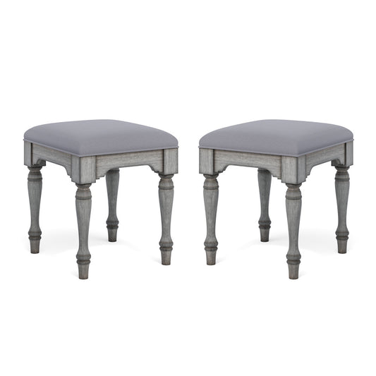 Plymouth Pair of Ottomans