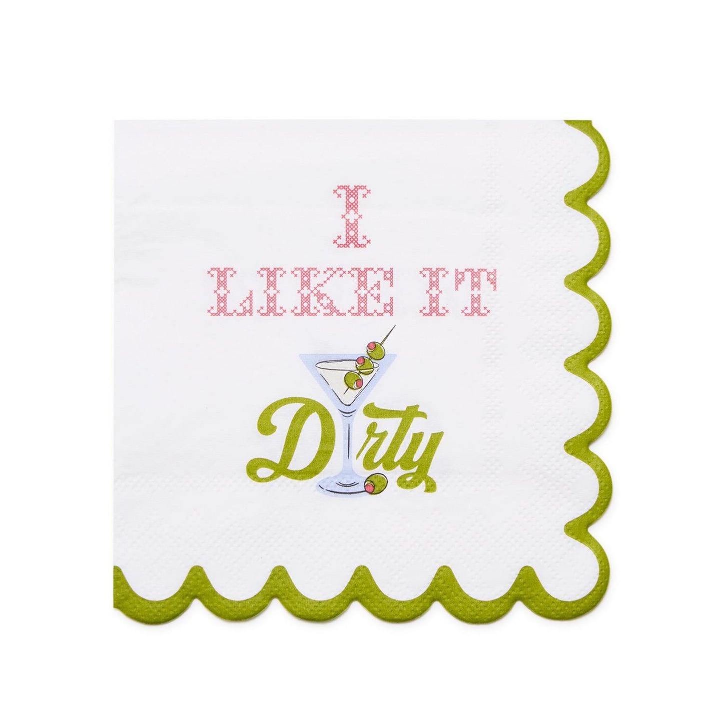 I Like It Dirty Paper Napkin