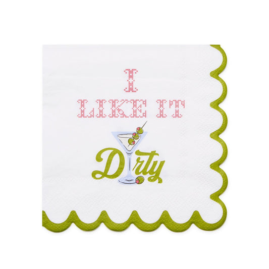 I Like It Dirty Paper Napkin