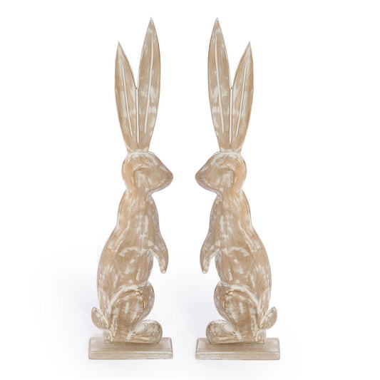 Large Wooden Bunnies