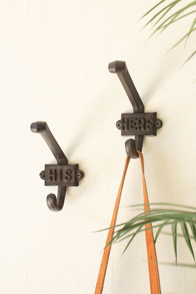 Cast Iron His/Her Hook