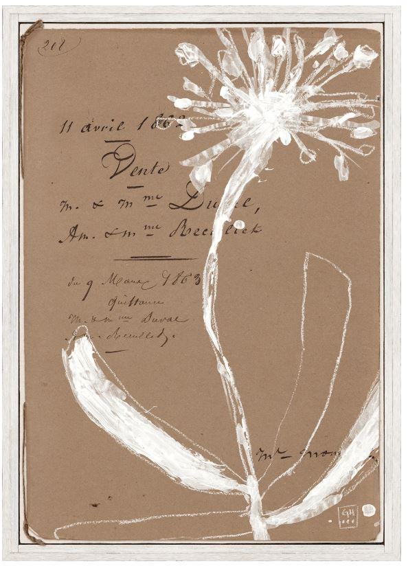 French Floral Dossier 1 C. 1860