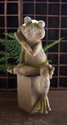 FAUX CONCRETE FROG