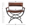 Leather Directors Chair