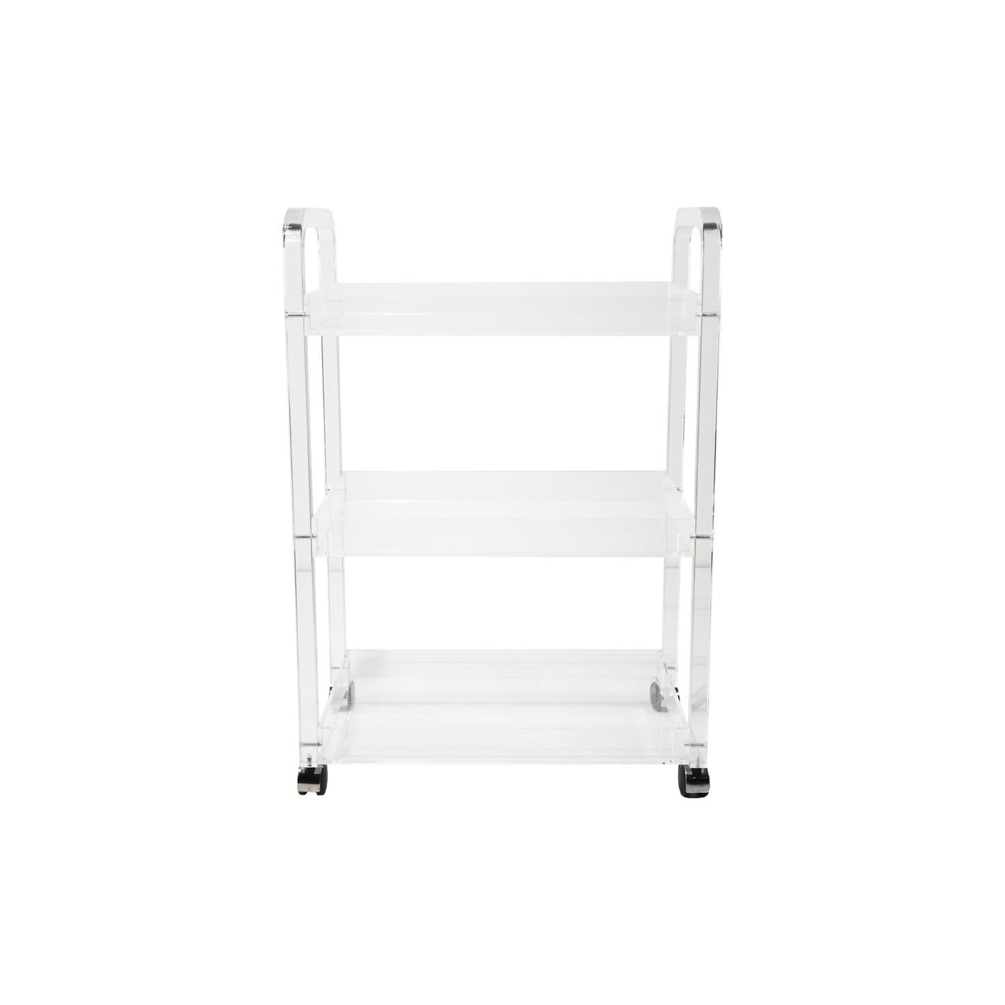 Acrylic 3 Tier Bar Cart