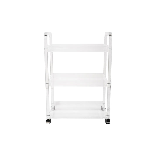 Acrylic 3 Tier Bar Cart