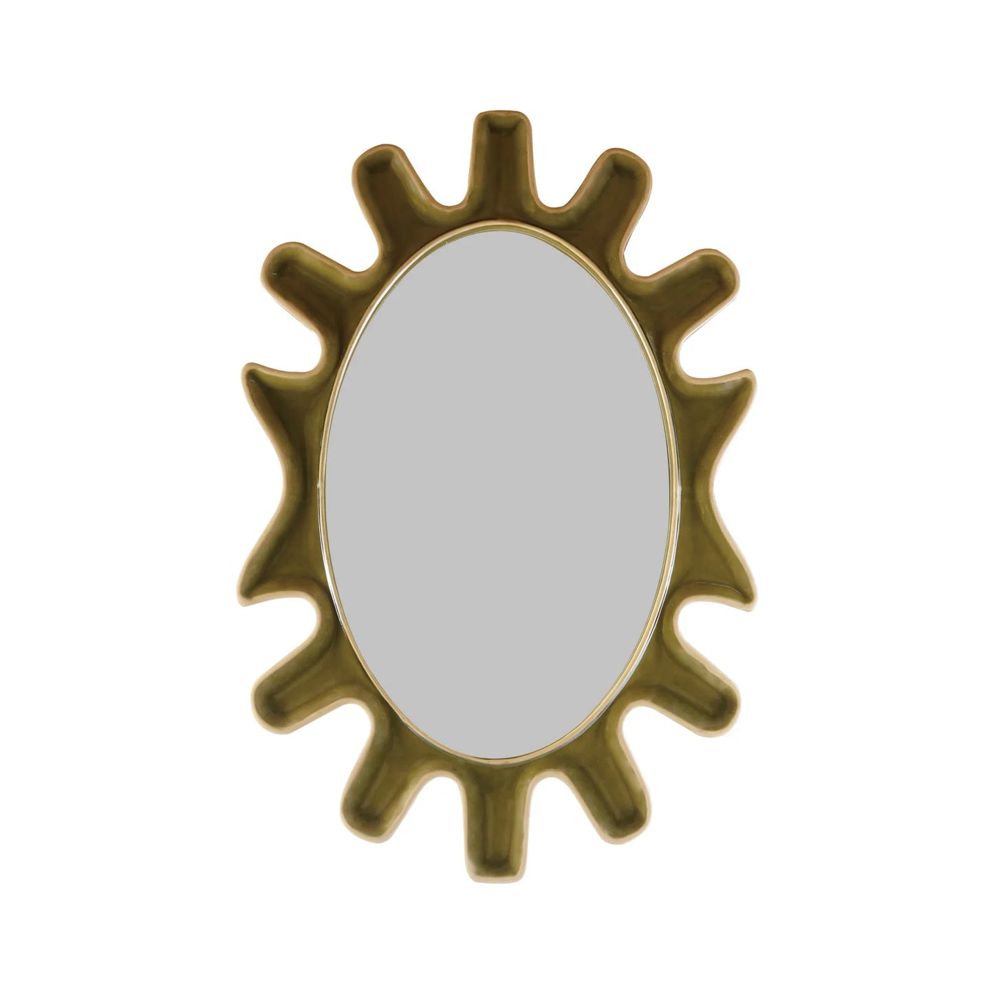 Abstract Sunburst Mirror