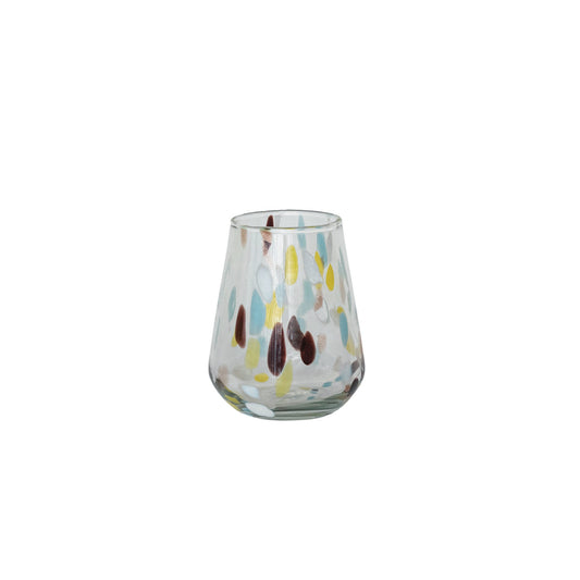 Confetti Drinking Glass