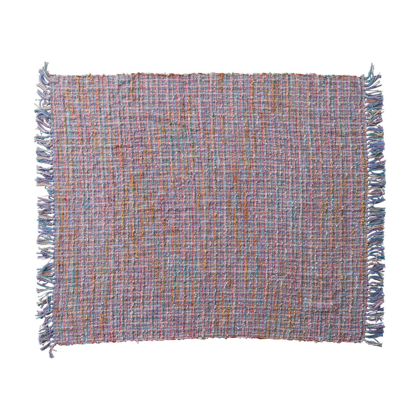 Slub Throw with Fringe