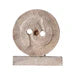 Vintage Mill Stone on Base Large